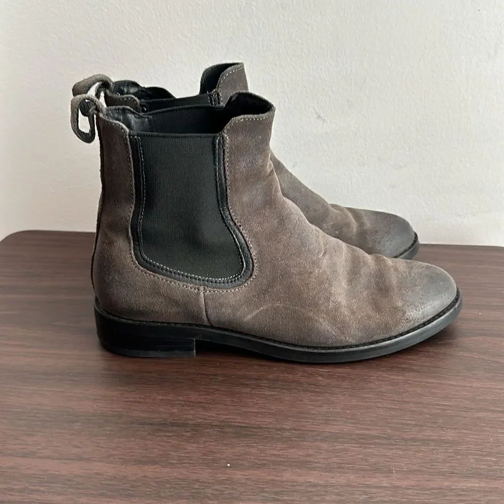 Thursday Boot Company Everyday Brown Nubuck Leather Chukka Boots Sz 6.5